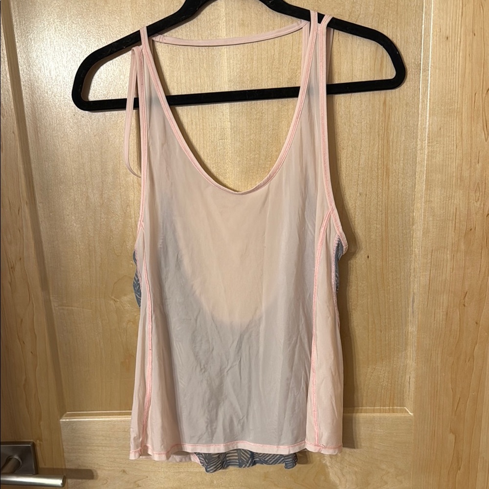 Lululemon Athletica Pink Tank Top